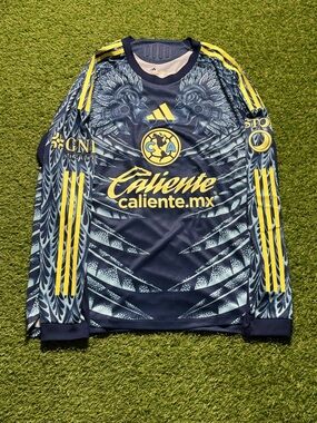 Club America 25/26 Away Jersey Long Sleeve Player Version Maxi #97 Men’s XL NWT